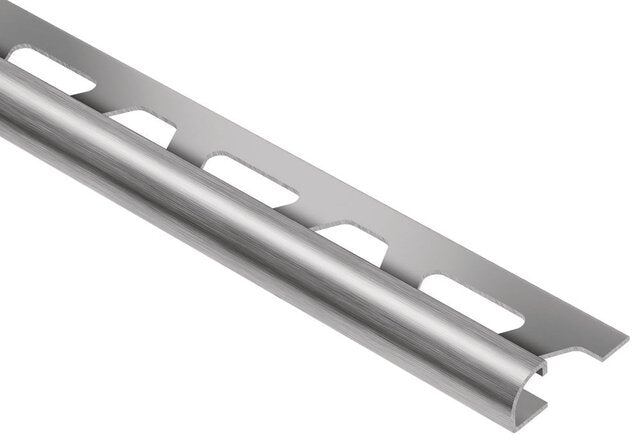 Schluter Systems - Rondec Round Profile 9/32 Stainless Steel Brush ||RO70EB