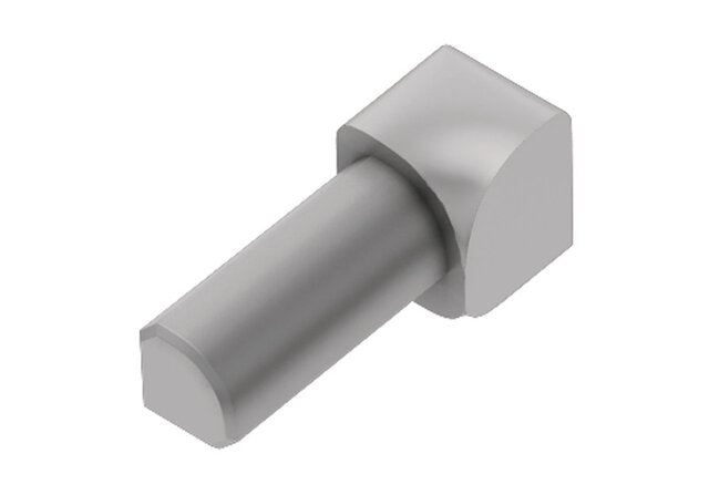 Schluter - Rondec Coin Int 1/2 Alum Gris Clair ||ID/RO125HG