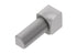 Schluter - Rondec Coin Int 1/2 Alum Gris Clair ||ID/RO125HG