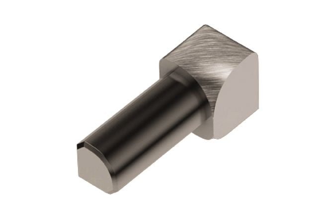 Schluter - RONDEC Coin intérieur 90° Aluminium anodisé Nickel Brossé 3/8" (10 mm)