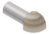 Schluter - Rondec Corner Ext 3/8 Alum Light Beige ||ED/RO100HB