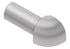 Schluter - Rondec Corner Ext 1/2 Alum Light Gray ||ED/RO125HG