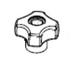 Rubi - Bouton standard rouge M6 V2 pour différents coupe-carreaux