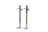 Rubi - Ensemble de supports pour règle - 20" ||60998 - Ceramed