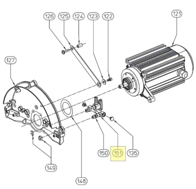 Rubi - Ensemble de valve D-N pour la scie à tuiles DC-250