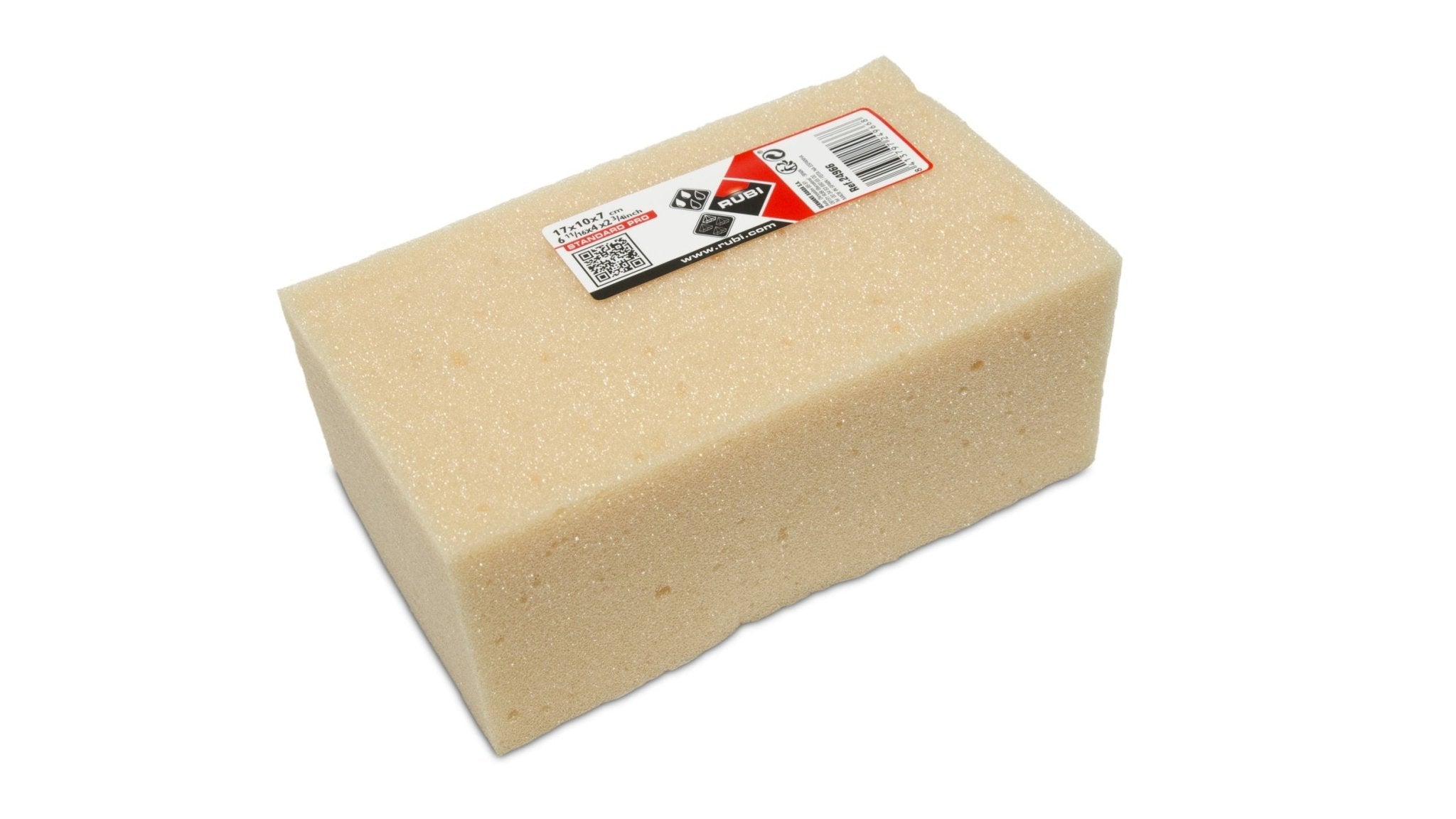 Rubi - Éponge Pro pour coulis 2-3/4" × 4" × 6-11/16" ||24966 - Ceramed