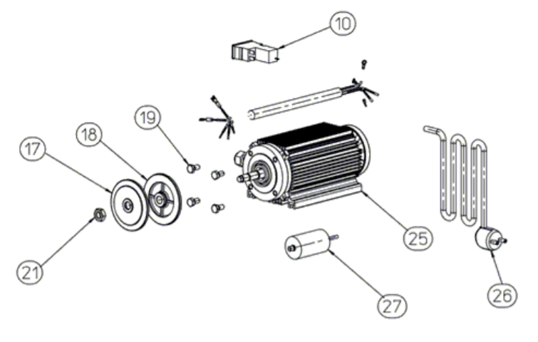 Rubi - Interrupteur AC 120v 50/60hz E-T-A pour ND-200