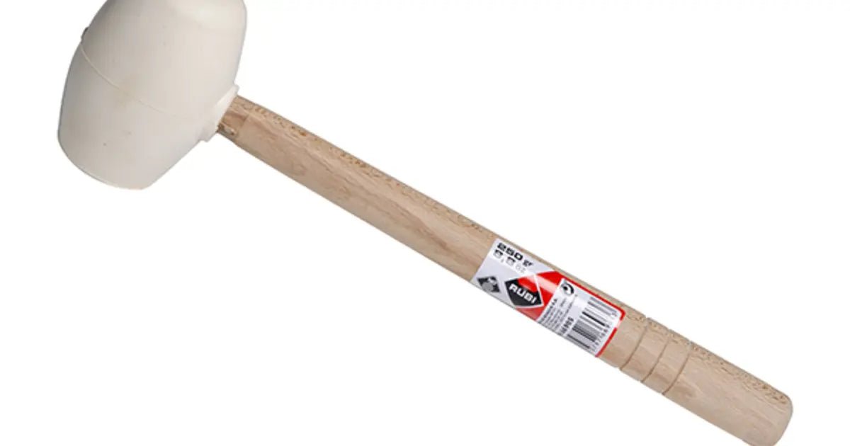 Rubi - 8.8oz Flat Surface Rubber Hammer ||66905