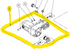 Rubi - Moteur de remplacement pour scie circulaire DT-10IN Max