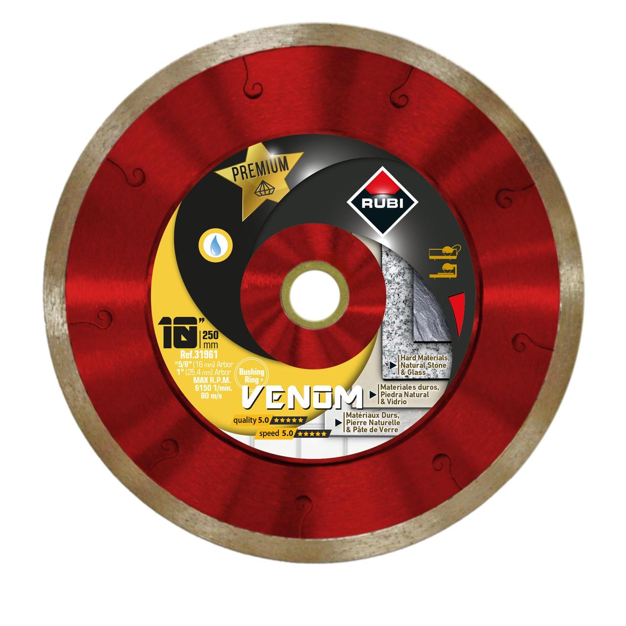 Rubi RED COBRA - Lame diamant coupe humide 10"