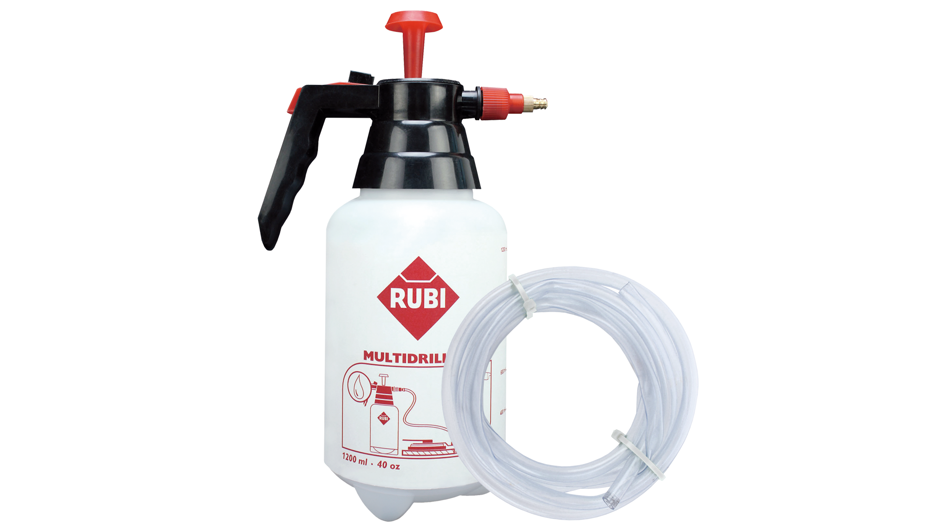 Rubi - Réservoir Multidrill et Tuyau 1200 ml