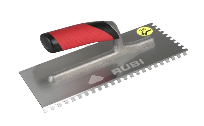 Rubi - RUBIFLEX - Truelle à dents carrées 45° 11" - 3/8" × 3/8" ||75948 - Ceramed