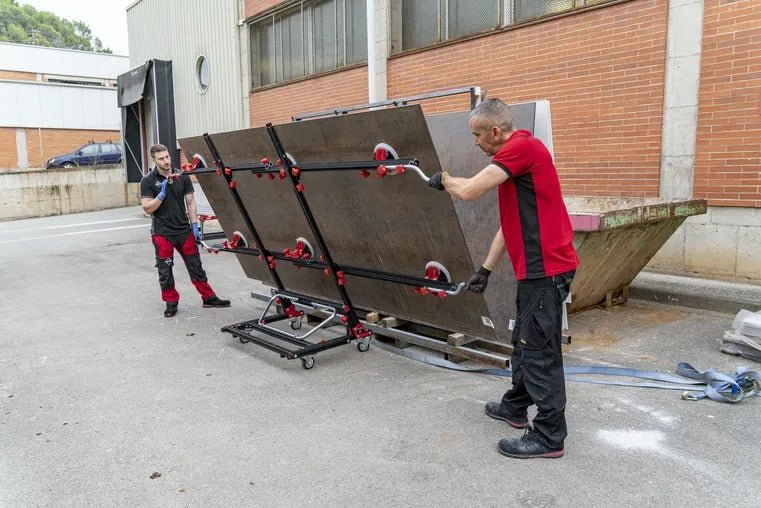 Rubi - SLAB TRANS - Convoyeur de transport dalles grand format - Slab Trans Heavy Duty N ||18982 - Ceramed