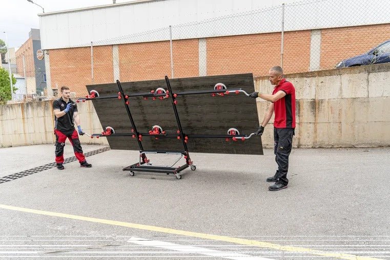 Rubi - SLAB TRANS - Convoyeur de transport dalles grand format - Slab Trans Heavy Duty N ||18982 - Ceramed