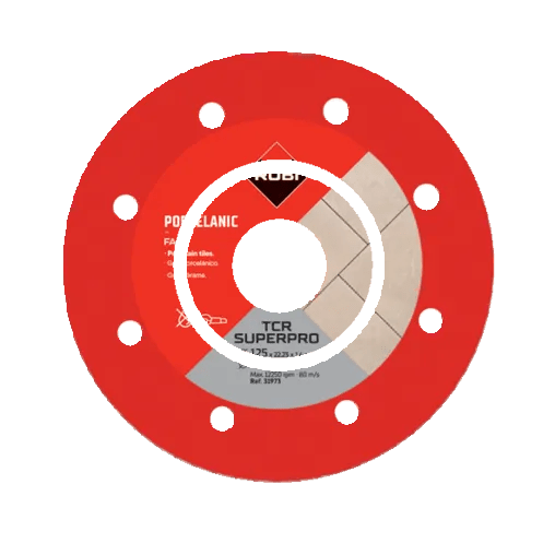 Rubi TCR - Disque diamant turbo SUPERPRO Ø 125 mm (5")
