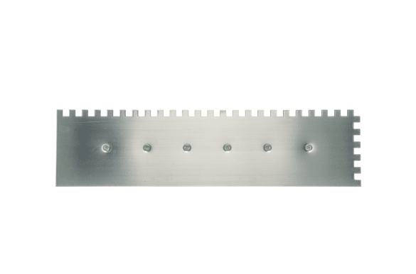 Rubi - Truelle à dents carrées 19" en acier poignée bois - 3/8" × 3/8" ||65983 - Ceramed
