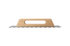 Rubi - Truelle à dents carrées 19" poignée bois - 3/4" × 3/4" ||75962 - Ceramed