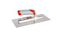 Rubi - Truelle à dents carrées en acier inoxydable 1/4" x 1/4"
