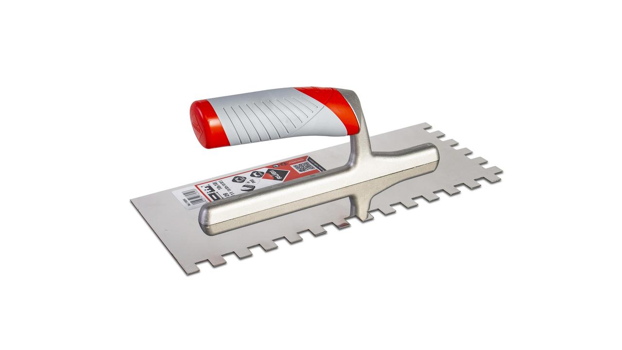 Rubi - Truelle à dents carrées en acier inoxydable 3/8" x 3/8"