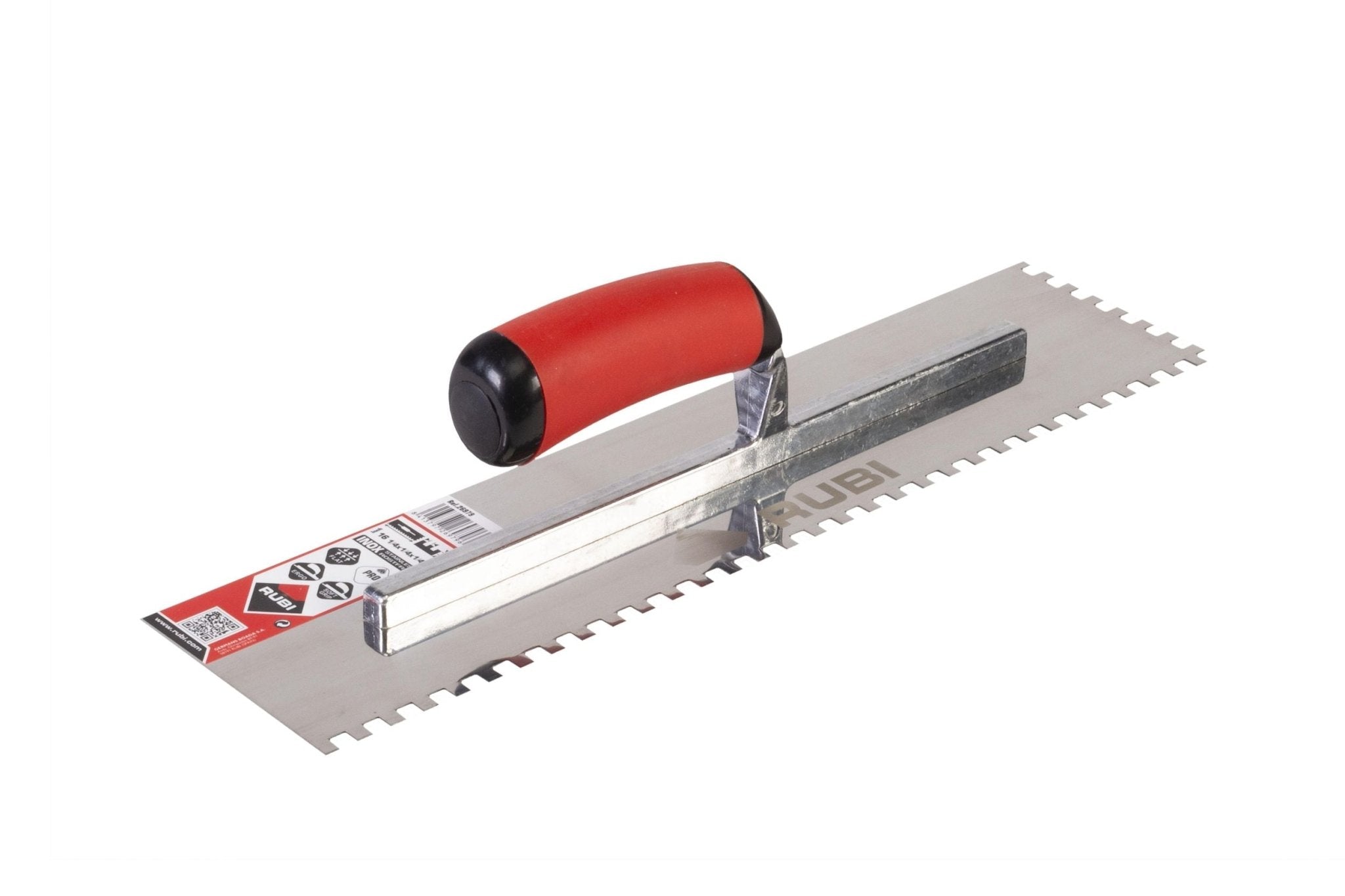 Rubi - Truelle à dents carrées Inox Eco 11" - 1/4" × 1/4" × 1/4" ||26979 - Ceramed