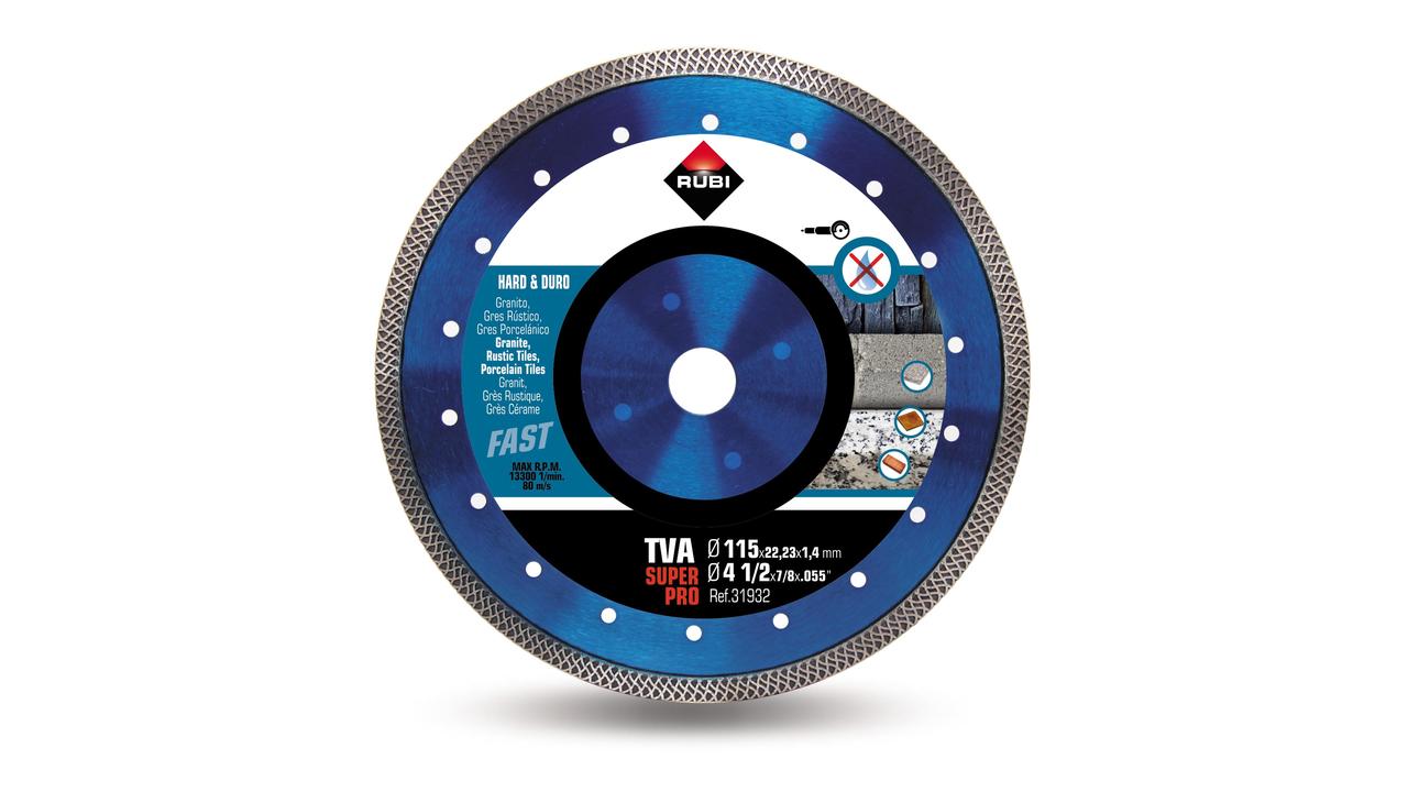 Rubi TVA - Lame diamant coupe sèche SUPERPRO 4-1/2"