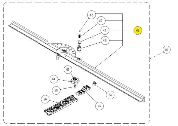 Rubi - Ensemble carré en pouce pour TX-N / TP-93-S