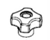 Rubi - Bouton standard rouge M6 V2 pour différents coupe-carreaux