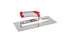 Rubi - Truelle à dents carrées en acier inoxydable 1/4" x 1/4"