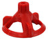Russo - Capuchons de nivellement Spin Doctor rouge (paquet de 100) ||SDCAP - Ceramed