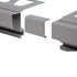 Schluter - BARA-RAK Raccord pour profilé de bordure de balcon aluminium gris classique