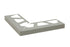 Schluter - BARA-RW - Coin extérieur 90° 3" alum. gris classique ||E90/RW75PG - Ceramed