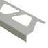 Schluter - BARA-RW Profilé de bordure de balcon aluminium gris classique 1" (25 mm) x 8' 2-1/2"