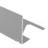 Schluter - BARA-RWL Profilé de bordure de balcon aluminium gris classique 1" (25 mm) x 8' 2-1/2"