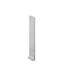Schluter - DESIGNBASE-SL Cap de fermeture de droite - acier inoxydable (V2) brossé 6-3/8" (160 mm)