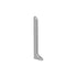 Schluter - DESIGNBASE-SL Cap de fermeture de droite - aluminium aspet inox brossé 2-3/8" (60 mm)