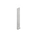 Schluter - DESIGNBASE-SL Cap de fermeture de gauche - acier inoxydable (V2) brossé 6-3/8" (160 mm)