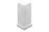 Schluter - DESIGNBASE-SL Coin extérieur 90° Acier inoxydable (V2) brossé 6-3/8" (160 mm)