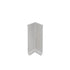 Schluter - DESIGNBASE-SL Coin intérieur 90° - acier inoxydable (V2) brossé 4-3/8" (110 mm)
