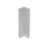 Schluter - DESIGNBASE-SL Coin intérieur 90° - acier inoxydable (V2) brossé 6-3/8" (160 mm)
