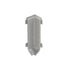 Schluter - DESIGNBASE-SL Coin intérieur 90° - aluminium aspect inox brossé 3-1/8" (80 mm)