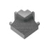 Schluter - DILEX-AHK Coin extérieur carré 90° avec un radius de 3/8" (10 mm) - aluminium étain