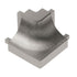 Schluter - DILEX-AHK Coin extérieur rond 90° avec un radius de 3/8" (10 mm) - aluminium anodisé nickel brossé
