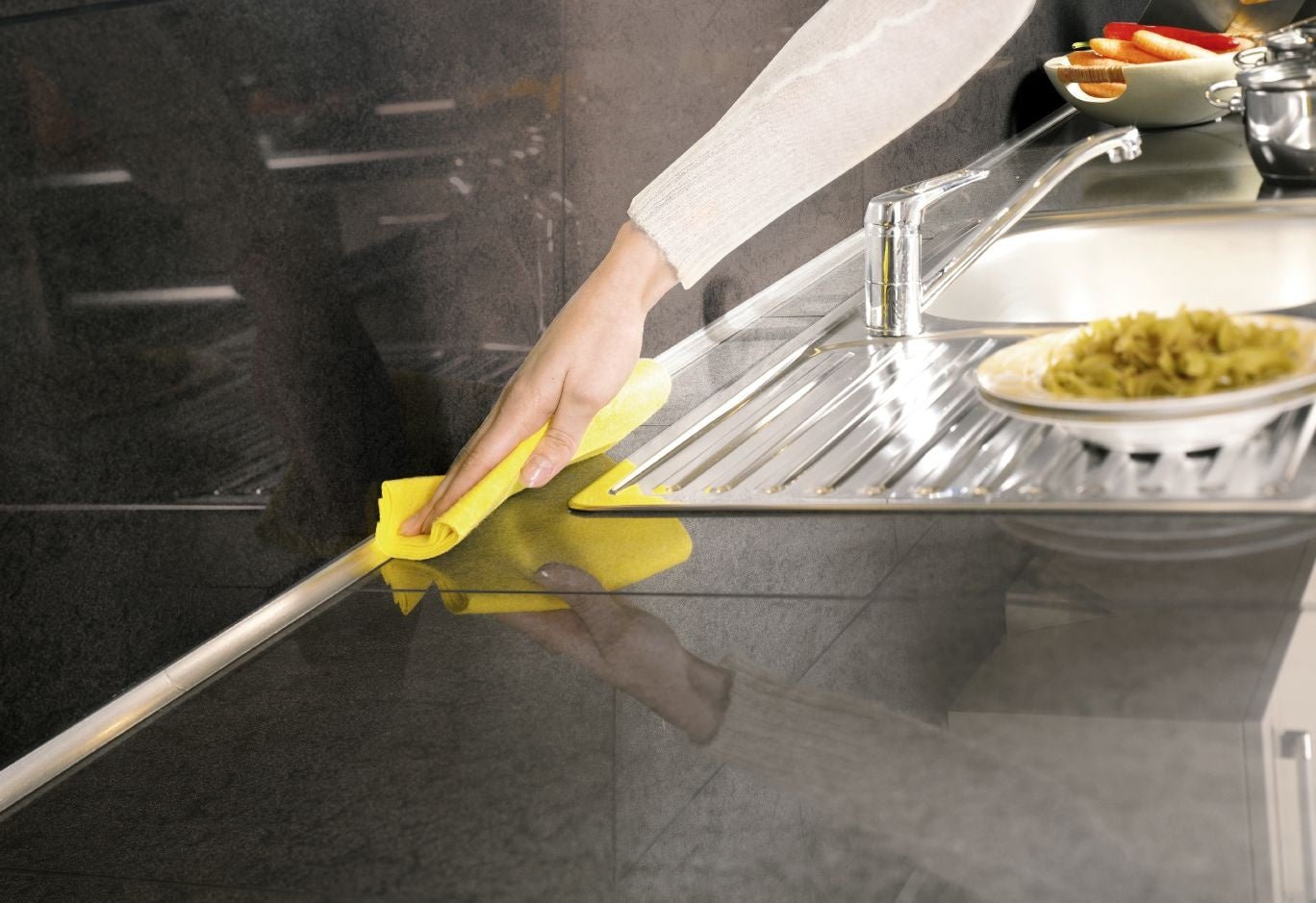 Schluter - DILEX-AHK - Coin intérieur 90° avec un radius de 3/8" - alum. anodisé nickel mat ||I90/AHK1S/AT - Ceramed