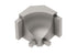 Schluter - DILEX-AHK - Coin intérieur 90° avec un radius de 3/8" - alum. anodisé nickel mat ||I90/AHK1S/AT - Ceramed