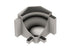 Schluter - DILEX-AHK - Coin intérieur 90° avec un radius de 3/8" - alum. anodisé nickel poli ||I90/AHK1S/ATG - Ceramed