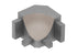 Schluter - DILEX-AHK - Coin intérieur 90° avec un radius de 3/8" - alum. crème ||I90/AHK1S/TSC - Ceramed