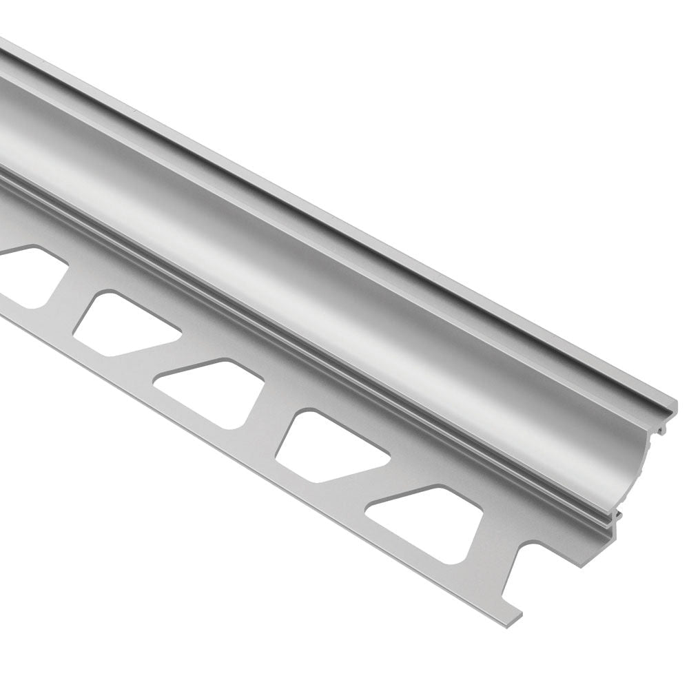 Schluter - DILEX-AHK Profilé à gorge avec un radius de 3/8" - aluminium anodisé mat 5/16" (8 mm) x 8' 2-1/2"