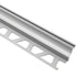 Schluter - DILEX-AHK Profilé à gorge avec un radius de 3/8" - aluminium anodisé mat 5/16" (8 mm) x 8' 2-1/2"