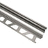 Schluter - DILEX-AHK Profilé à gorge avec un radius de 3/8" - aluminium anodisé nickel brossé 5/16" (8 mm) x 8' 2-1/2"