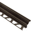 Schluter - DILEX-AHK Profilé à gorge avec un radius de 3/8" (10 mm) - aluminium anthracite foncé 3/8" x 8' 2-1/2"